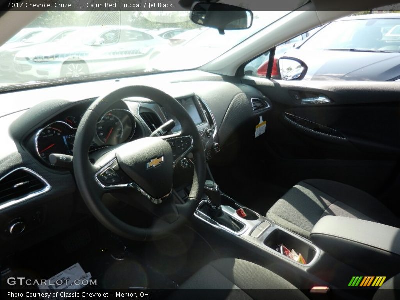 Cajun Red Tintcoat / Jet Black 2017 Chevrolet Cruze LT