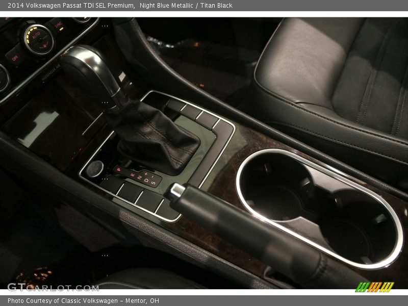 Night Blue Metallic / Titan Black 2014 Volkswagen Passat TDI SEL Premium