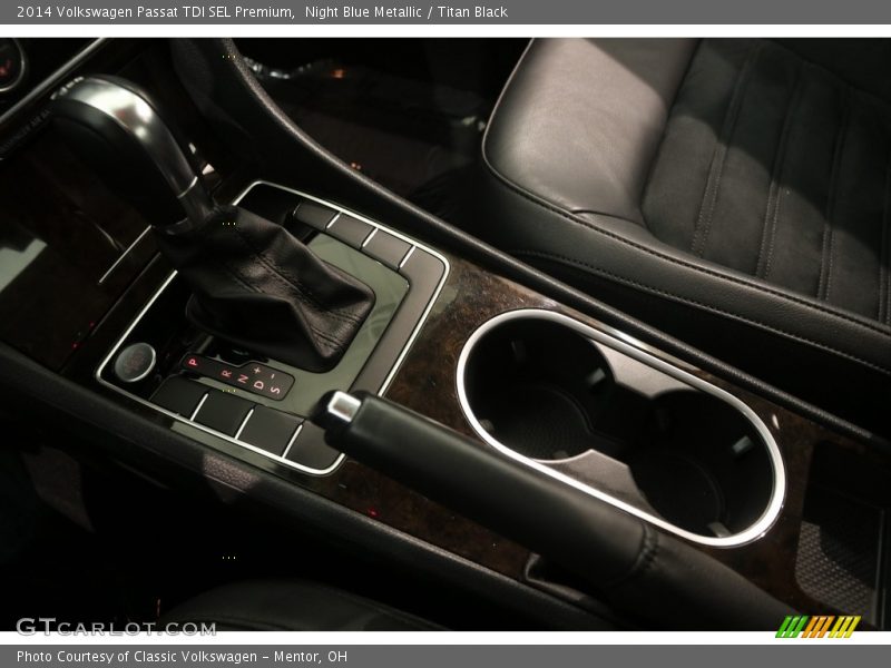 Night Blue Metallic / Titan Black 2014 Volkswagen Passat TDI SEL Premium
