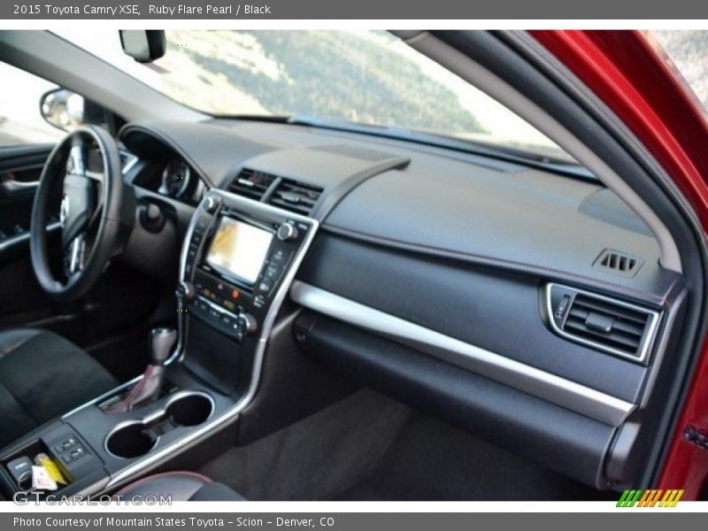 Ruby Flare Pearl / Black 2015 Toyota Camry XSE