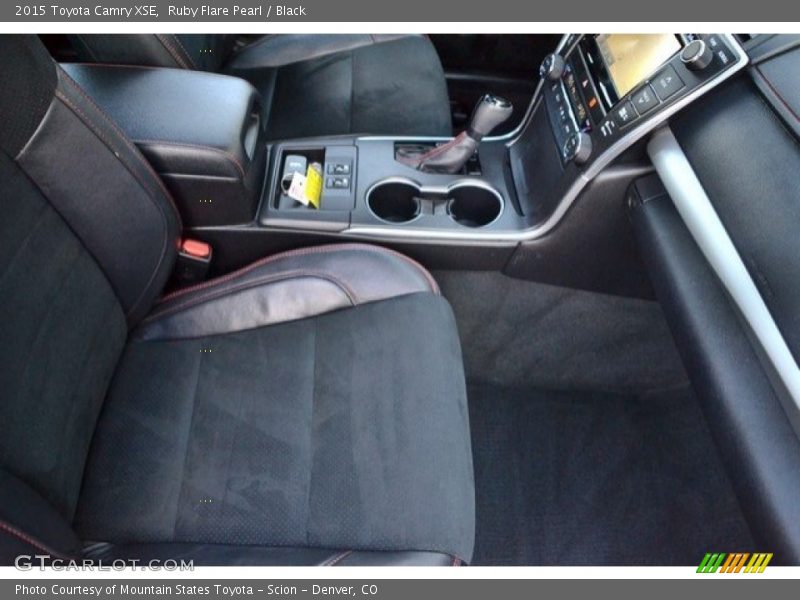 Ruby Flare Pearl / Black 2015 Toyota Camry XSE