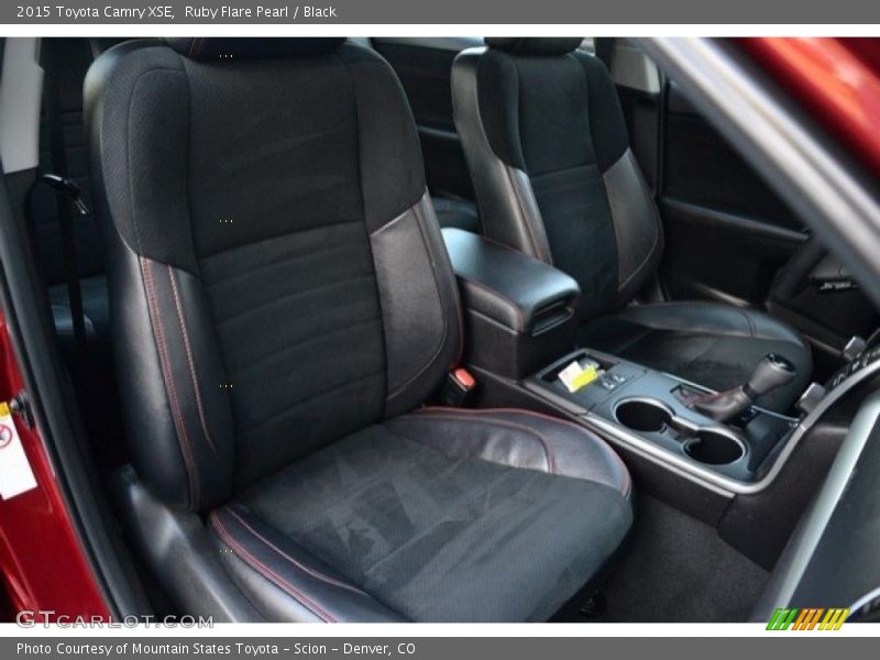 Ruby Flare Pearl / Black 2015 Toyota Camry XSE