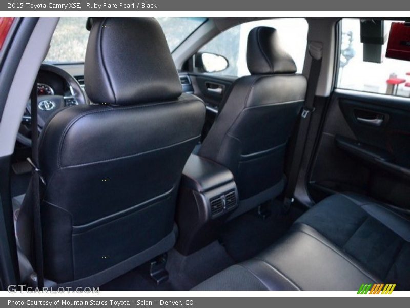 Ruby Flare Pearl / Black 2015 Toyota Camry XSE