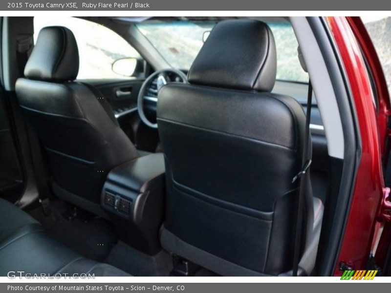 Ruby Flare Pearl / Black 2015 Toyota Camry XSE
