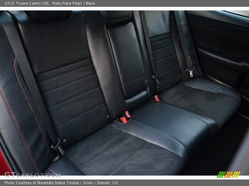Ruby Flare Pearl / Black 2015 Toyota Camry XSE
