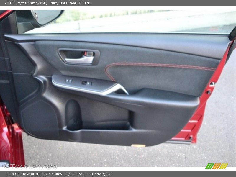 Ruby Flare Pearl / Black 2015 Toyota Camry XSE