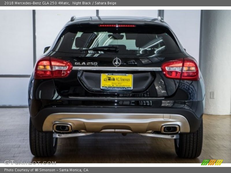 Night Black / Sahara Beige 2018 Mercedes-Benz GLA 250 4Matic