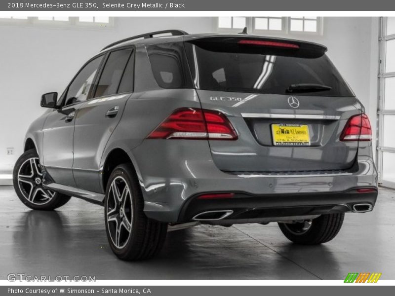 Selenite Grey Metallic / Black 2018 Mercedes-Benz GLE 350
