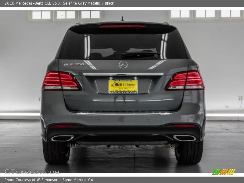 Selenite Grey Metallic / Black 2018 Mercedes-Benz GLE 350