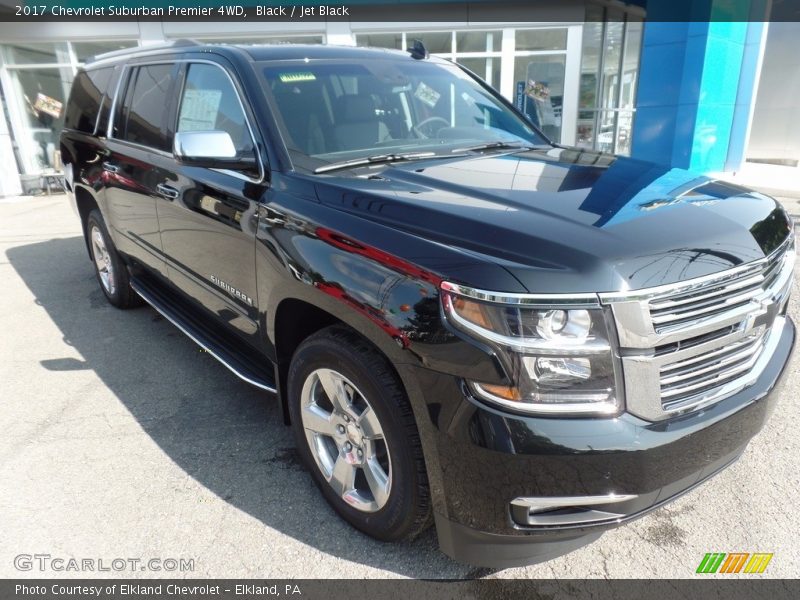 Black / Jet Black 2017 Chevrolet Suburban Premier 4WD