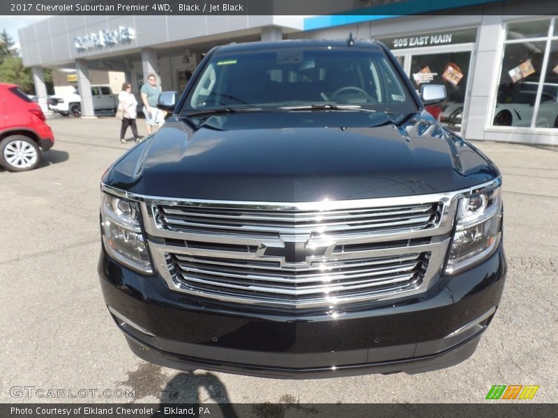 Black / Jet Black 2017 Chevrolet Suburban Premier 4WD
