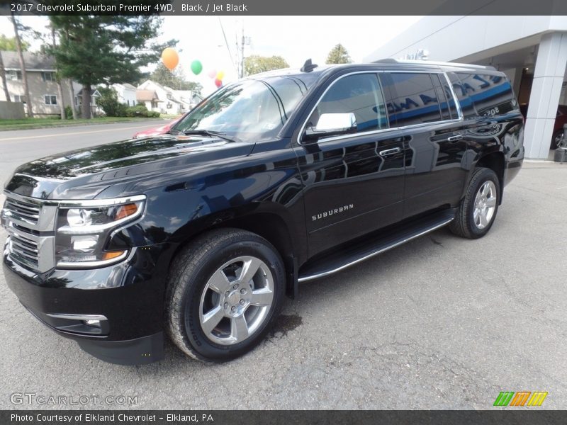 Black / Jet Black 2017 Chevrolet Suburban Premier 4WD