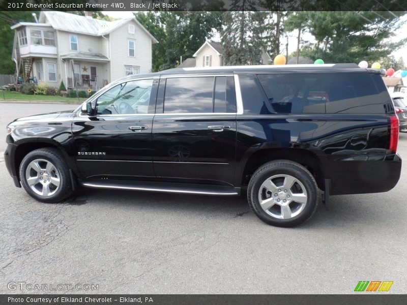 Black / Jet Black 2017 Chevrolet Suburban Premier 4WD