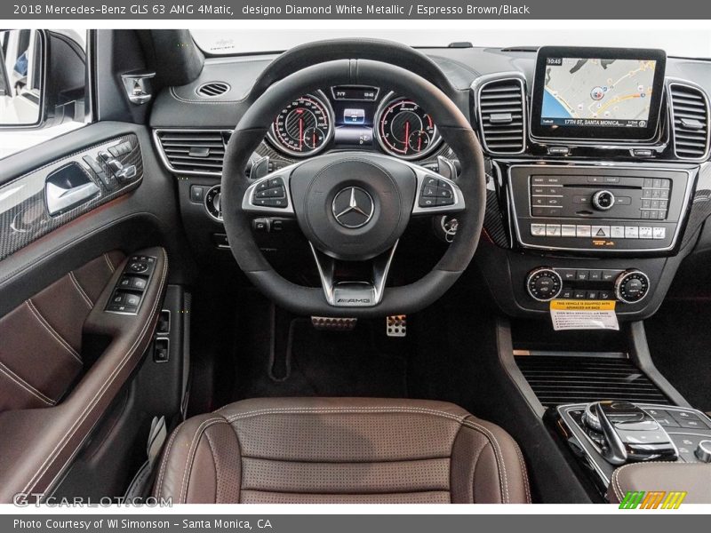 Dashboard of 2018 GLS 63 AMG 4Matic