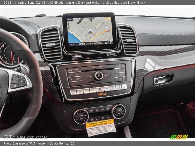 Controls of 2018 GLS 63 AMG 4Matic