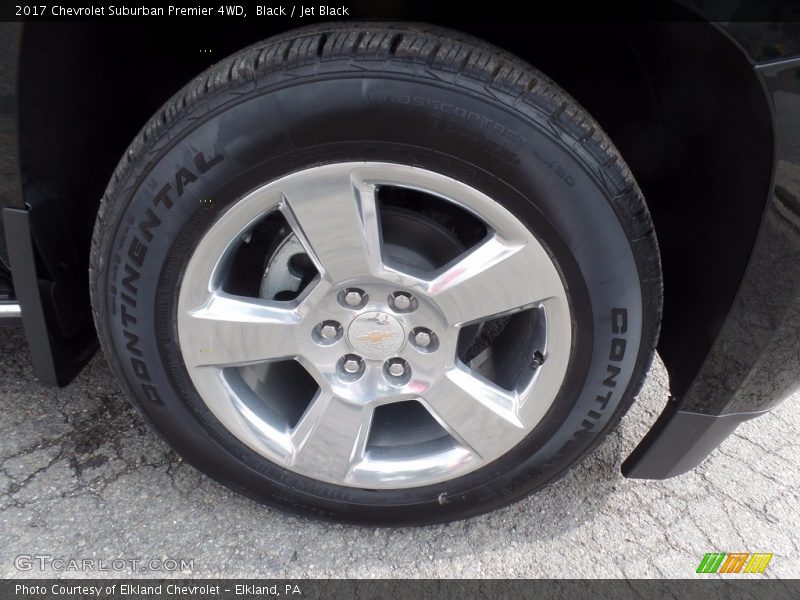 Black / Jet Black 2017 Chevrolet Suburban Premier 4WD