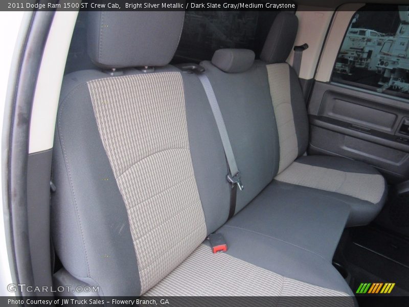 Bright Silver Metallic / Dark Slate Gray/Medium Graystone 2011 Dodge Ram 1500 ST Crew Cab