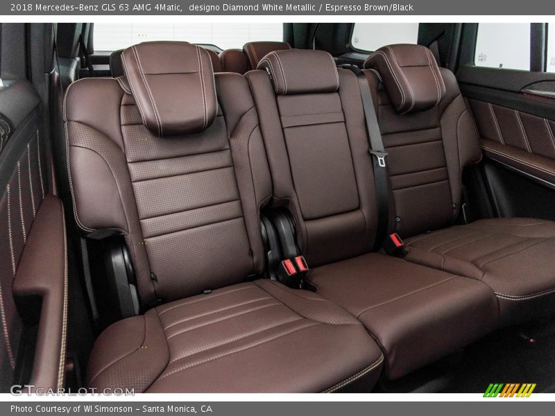 Rear Seat of 2018 GLS 63 AMG 4Matic