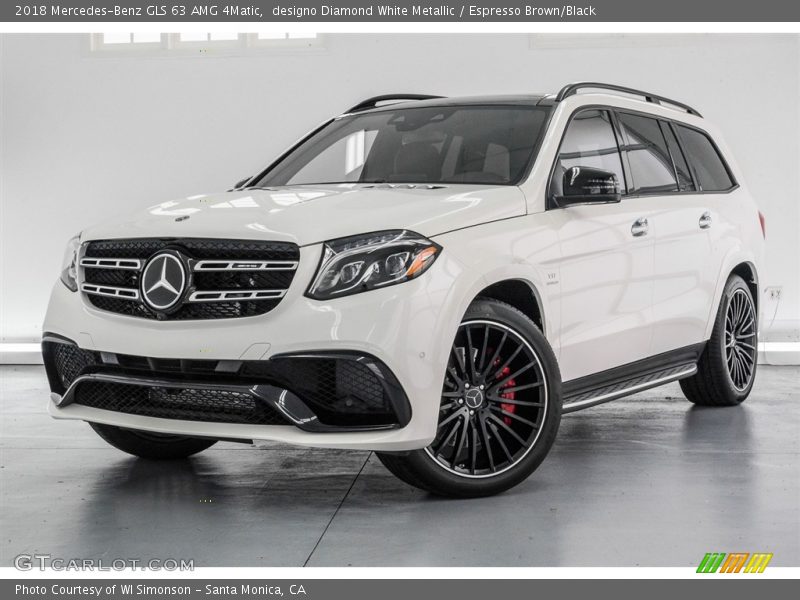 Front 3/4 View of 2018 GLS 63 AMG 4Matic