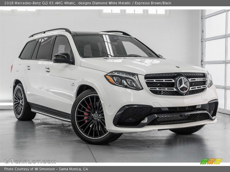  2018 GLS 63 AMG 4Matic designo Diamond White Metallic