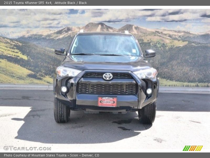 Attitude Black / Black 2015 Toyota 4Runner SR5 4x4