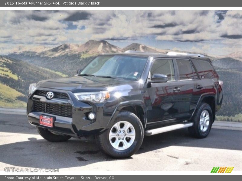 Attitude Black / Black 2015 Toyota 4Runner SR5 4x4