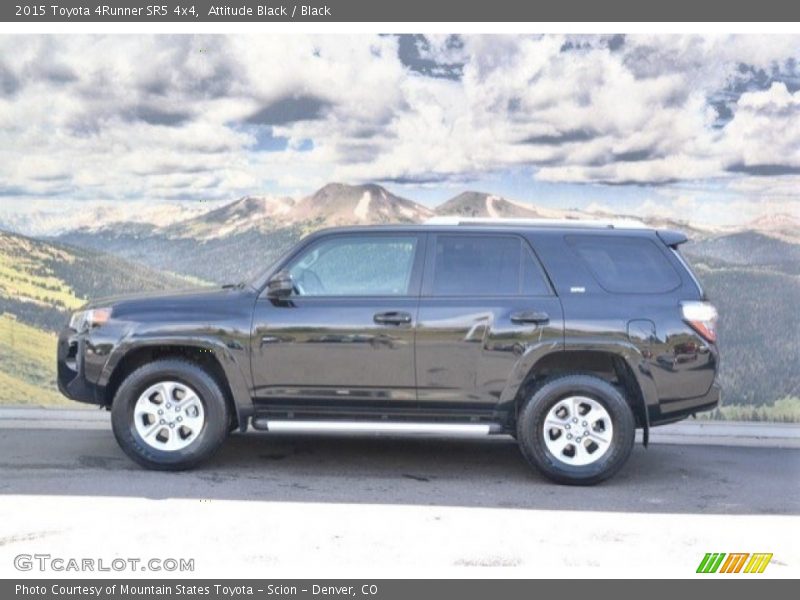 Attitude Black / Black 2015 Toyota 4Runner SR5 4x4