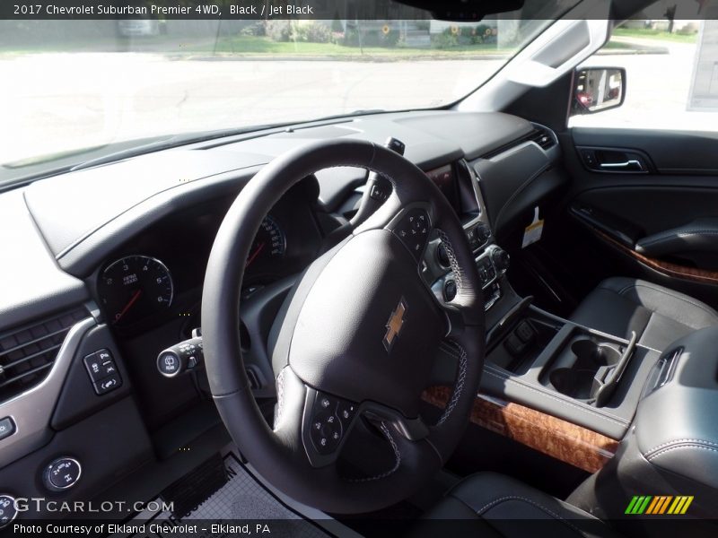 Black / Jet Black 2017 Chevrolet Suburban Premier 4WD