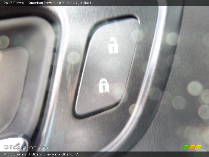 Black / Jet Black 2017 Chevrolet Suburban Premier 4WD