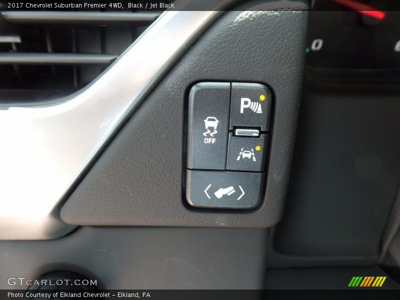 Black / Jet Black 2017 Chevrolet Suburban Premier 4WD