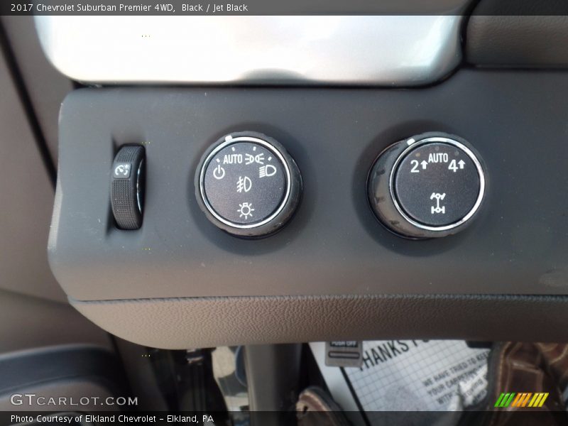 Black / Jet Black 2017 Chevrolet Suburban Premier 4WD