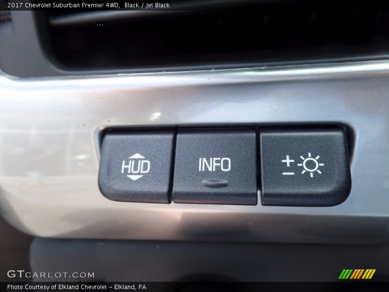 Black / Jet Black 2017 Chevrolet Suburban Premier 4WD