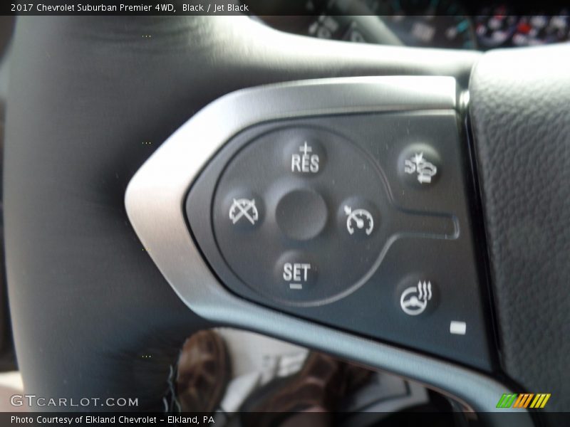 Black / Jet Black 2017 Chevrolet Suburban Premier 4WD