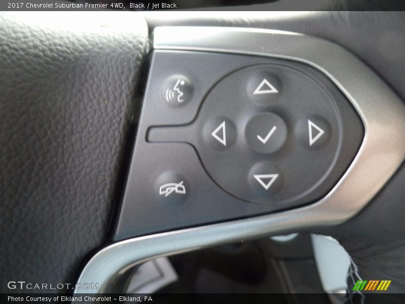 Black / Jet Black 2017 Chevrolet Suburban Premier 4WD