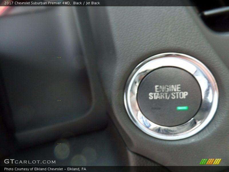 Black / Jet Black 2017 Chevrolet Suburban Premier 4WD