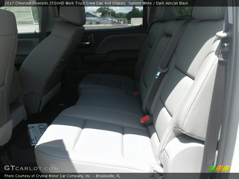 Summit White / Dark Ash/Jet Black 2017 Chevrolet Silverado 3500HD Work Truck Crew Cab 4x4 Chassis