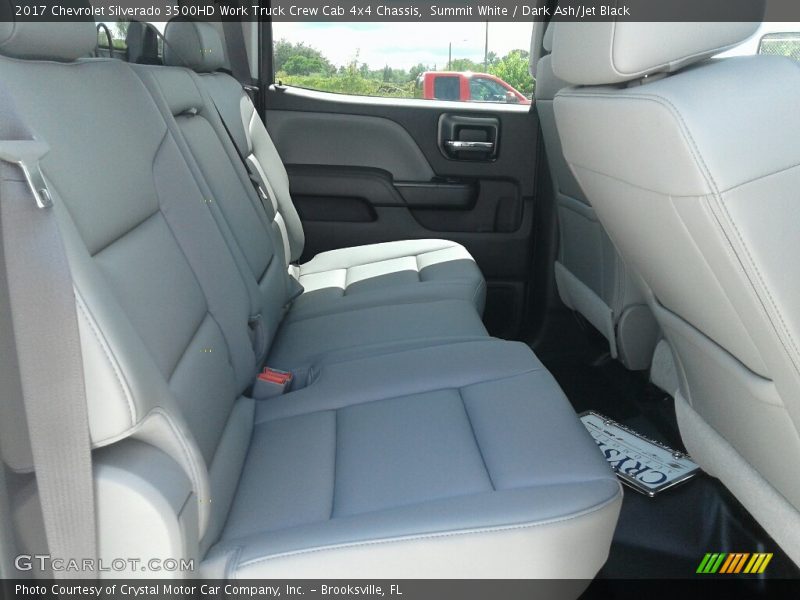 Summit White / Dark Ash/Jet Black 2017 Chevrolet Silverado 3500HD Work Truck Crew Cab 4x4 Chassis