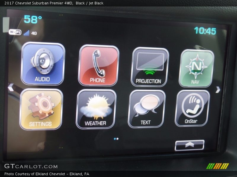 Black / Jet Black 2017 Chevrolet Suburban Premier 4WD