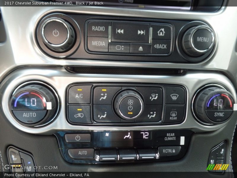 Black / Jet Black 2017 Chevrolet Suburban Premier 4WD