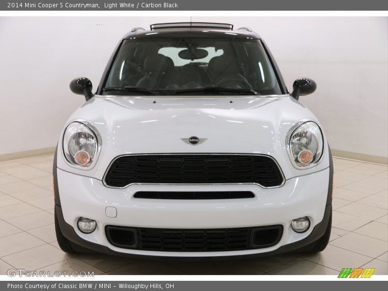 Light White / Carbon Black 2014 Mini Cooper S Countryman