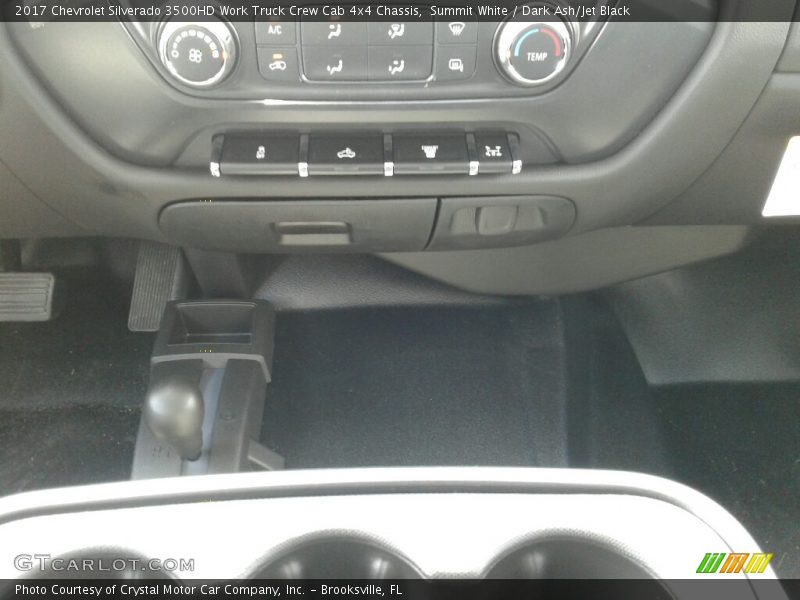 Summit White / Dark Ash/Jet Black 2017 Chevrolet Silverado 3500HD Work Truck Crew Cab 4x4 Chassis