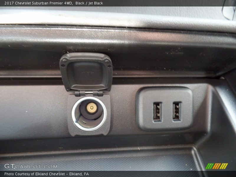 Black / Jet Black 2017 Chevrolet Suburban Premier 4WD