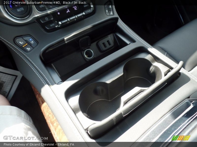 Black / Jet Black 2017 Chevrolet Suburban Premier 4WD