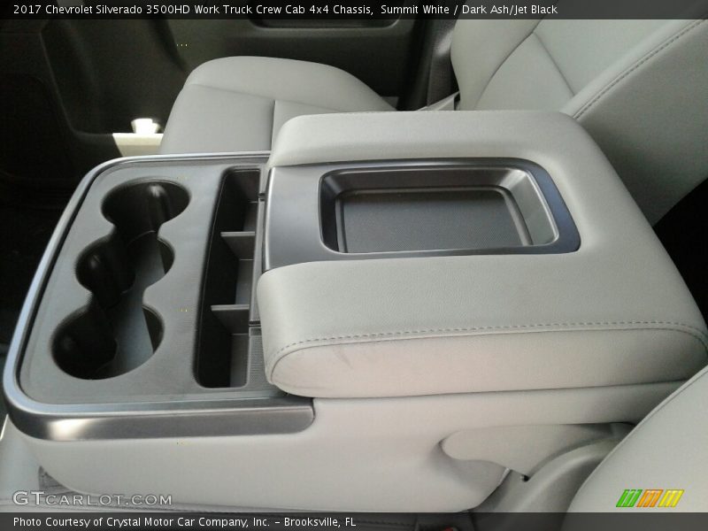 Summit White / Dark Ash/Jet Black 2017 Chevrolet Silverado 3500HD Work Truck Crew Cab 4x4 Chassis