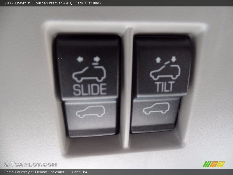 Black / Jet Black 2017 Chevrolet Suburban Premier 4WD