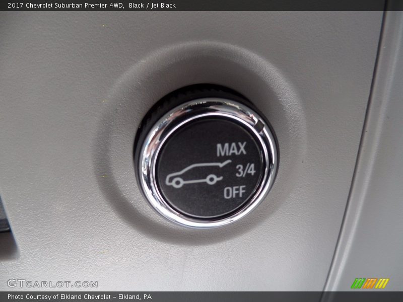 Black / Jet Black 2017 Chevrolet Suburban Premier 4WD