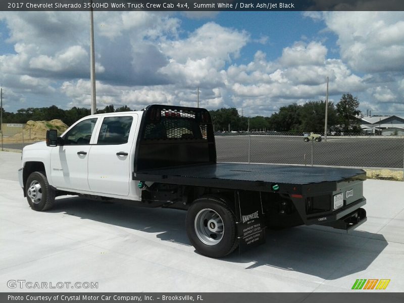 Summit White / Dark Ash/Jet Black 2017 Chevrolet Silverado 3500HD Work Truck Crew Cab 4x4