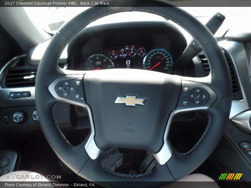 Black / Jet Black 2017 Chevrolet Suburban Premier 4WD