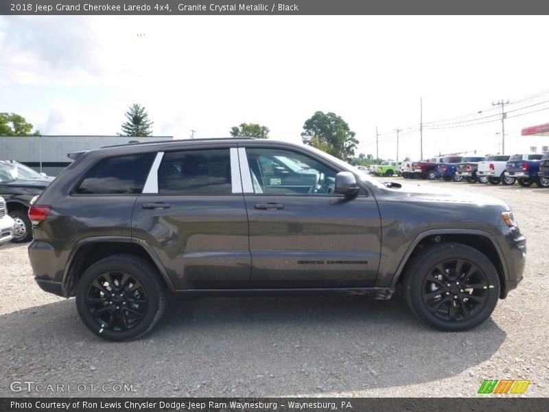 Granite Crystal Metallic / Black 2018 Jeep Grand Cherokee Laredo 4x4