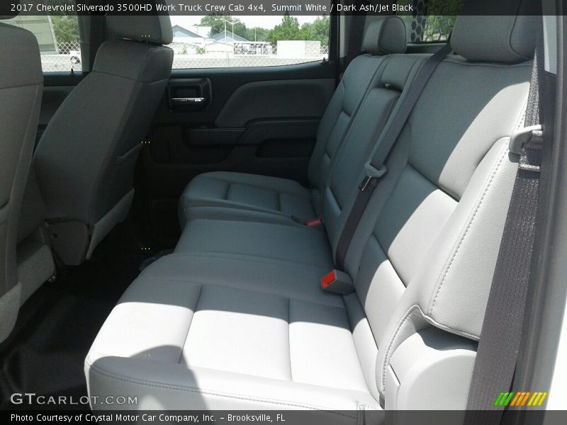 Summit White / Dark Ash/Jet Black 2017 Chevrolet Silverado 3500HD Work Truck Crew Cab 4x4
